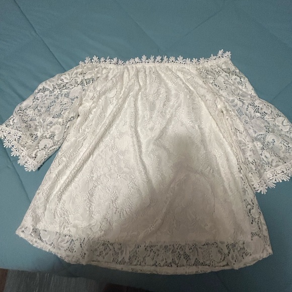 White lace top xl - Picture 3 of 3